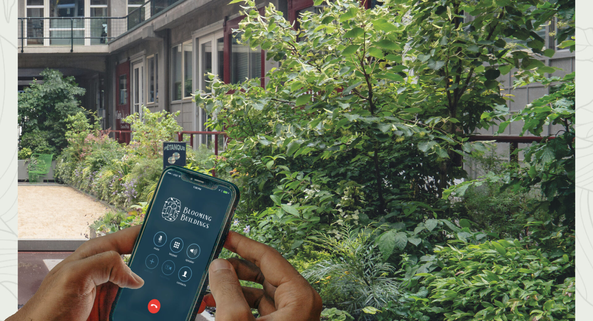 Bel Blooming Buildings om meer te leren over het financieel rendement van je planten.