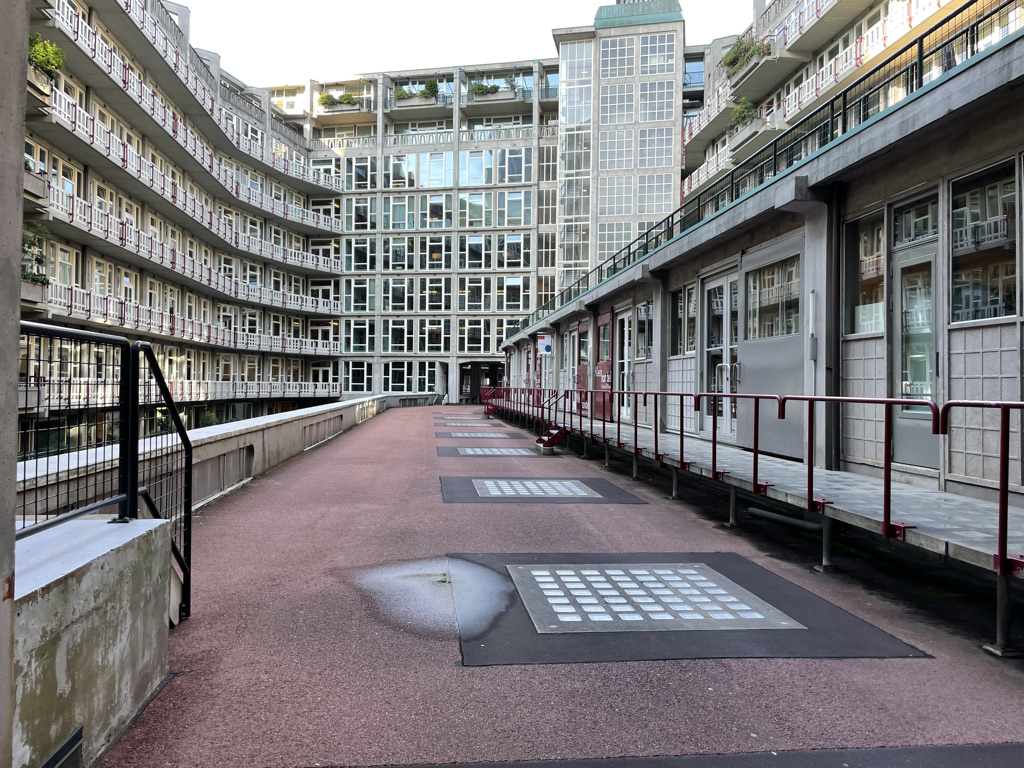 Groot Handelsgebouw voor de vergroening.